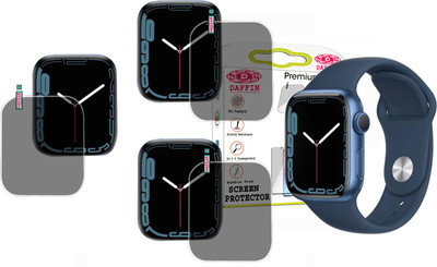 daffin Screen Guard for APPLE WATCH SERIES 7 GPS.(Pack of 3)