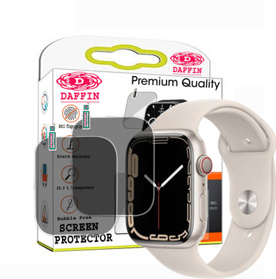 daffin Screen Guard for APPLE WATCH SERIES 7 GPS PLUS(Pack of 2)