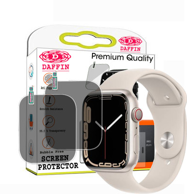 daffin Screen Guard for APPLE WATCH SERIES 7 GPS PLUS(Pack of 2)