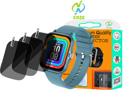 XAZE Screen Guard for FIRE BOLTT BEAST SMART WATCH SCREEN GUARD(Pack of 3)