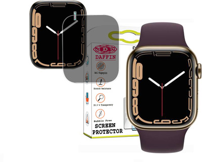 daffin Screen Guard for APPLE WATCH SERIES 7 GPS PLUS(Pack of 1)
