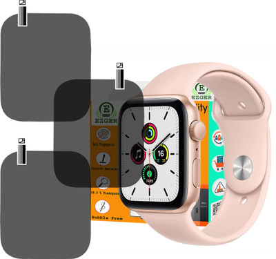 EZGER Screen Guard for Apple Watch SE SMARTWATCH SCREEN GUARD(Pack of 3)