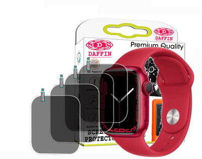 daffin Screen Guard for APPLE WATCH SERIES 7 GPS.(Pack of 4)