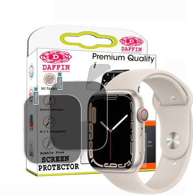 daffin Screen Guard for APPLE WATCH SERIES 7 GPS PLUS(Pack of 2)