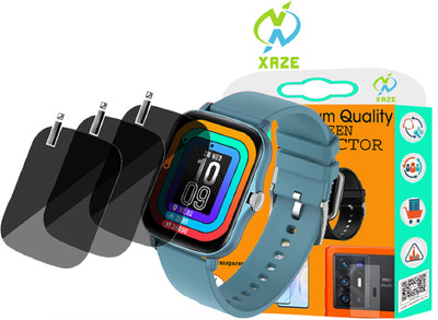 XAZE Screen Guard for FIRE BOLTT BEAST SMART WATCH SCREEN GUARD(Pack of 3)