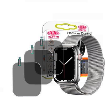 daffin Screen Guard for APPLE WATCH SERIES 7 GPS PLUS(Pack of 3)