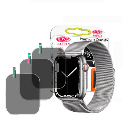 daffin Screen Guard for APPLE WATCH SERIES 7 GPS PLUS.(Pack of 3)