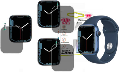 daffin Screen Guard for APPLE WATCH SERIES 7 GPS.(Pack of 3)