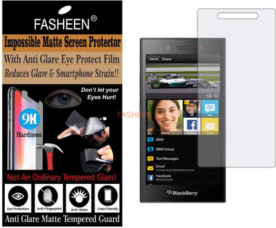 Fasheen Tempered Glass Guard for BLACKBERRY Z3 (Matte Finish)(Pack of 1)