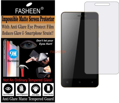 Fasheen Tempered Glass Guard for GIONEE P5L (Matte Finish)(Pack of 1)