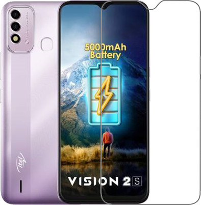VDAT Tempered Glass Guard for Itel Vision2S(Pack of 1)