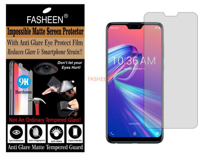 Fasheen Tempered Glass Guard for ASUS ZENFONE MAX PRO (M2) (Matte Finish)(Pack of 1)