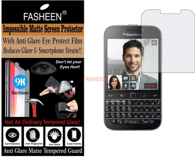 Fasheen Tempered Glass Guard for BLACKBERRY CLASSIC (Matte Finish)(Pack of 1)