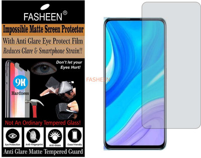 Fasheen Tempered Glass Guard for HUAWEI P SMART PRO (Matte Finish)(Pack of 1)