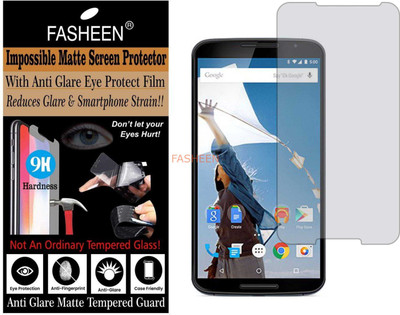 Fasheen Tempered Glass Guard for GOOGLE NEXUS 6 (Matte Finish)(Pack of 1)
