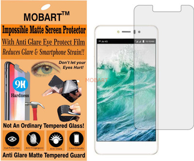 MOBART Tempered Glass Guard for RELIANCE JIO LYF WATER 8 (Matte Finish)(Pack of 1)