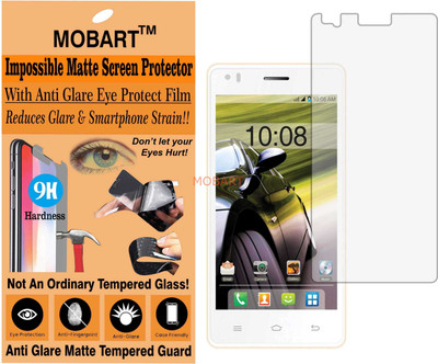 MOBART Tempered Glass Guard for INTEX AQUA SPEED HD (Matte Finish)(Pack of 1)