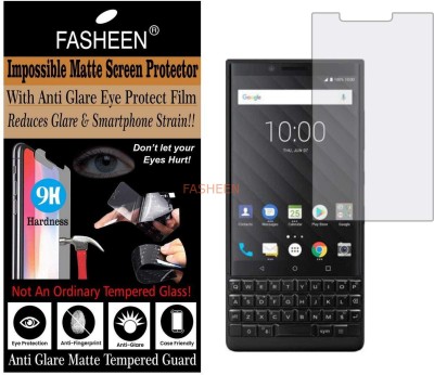 Fasheen Tempered Glass Guard for BLACKBERRY KEY 2 (Matte Finish)(Pack of 1)