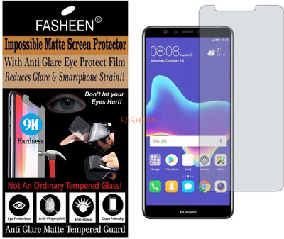 Fasheen Tempered Glass Guard for HUAWEI HONOR Y9 2018 (Matte Finish)(Pack of 1)