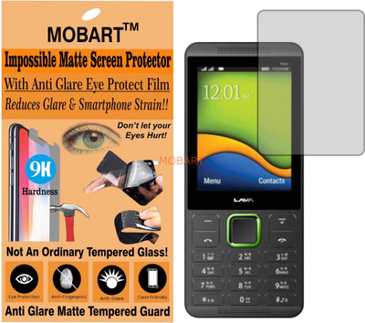 MOBART Tempered Glass Guard for LAVA KKT PRIME 2 (Matte Finish)(Pack of 1)
