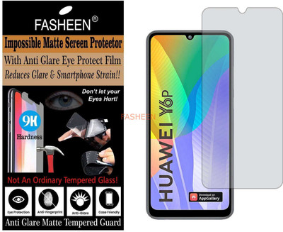 Fasheen Tempered Glass Guard for HUAWEI HONOR Y6P (Matte Finish)(Pack of 1)