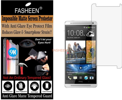 Fasheen Tempered Glass Guard for HTC ONE MAX (Matte Finish)(Pack of 1)