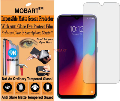 MOBART Tempered Glass Guard for LENOVO K10 PLUS (Matte Finish)(Pack of 1)