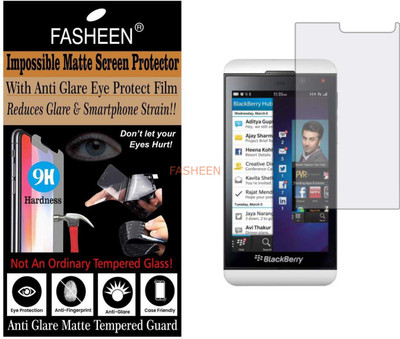 Fasheen Tempered Glass Guard for BLACKBERRY Z10 (Matte Finish)(Pack of 1)