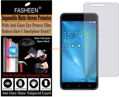 Fasheen Tempered Glass Guard for ASUS ZENFONE ZOOM S ZE553KL (Matte Finish)(Pack of 1)