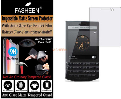 Fasheen Tempered Glass Guard for BLACKBEERY PORSCHE DESIGN P9983 (Matte Finish)(Pack of 1)