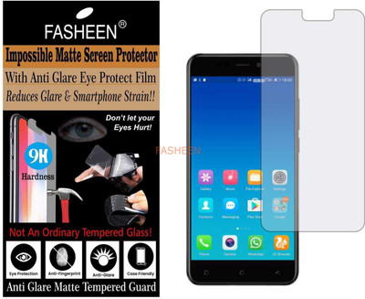 Fasheen Tempered Glass Guard for GIONEE X1S (Matte Finish)(Pack of 1)
