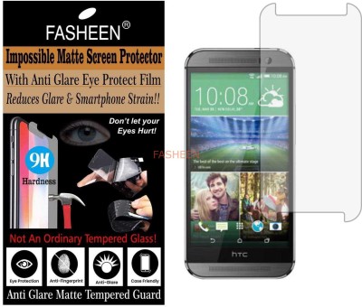 Fasheen Tempered Glass Guard for HTC ONE M8 32GB (Matte Finish)(Pack of 1)