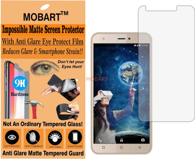 MOBART Tempered Glass Guard for INTEX AQUA 5.5 VR PLUS (Matte Finish)(Pack of 1)