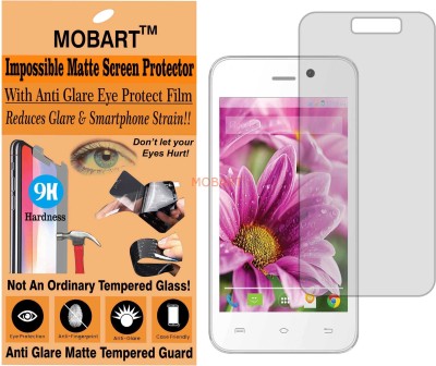 MOBART Tempered Glass Guard for LAVA IRIS X1 ATOM (Matte Finish)(Pack of 1)