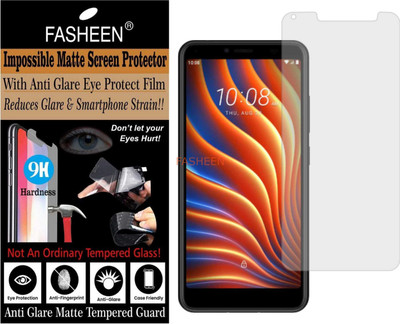 Fasheen Tempered Glass Guard for HTC WILDFIRE E LITE (Matte Finish)(Pack of 1)