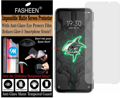 Fasheen Tempered Glass Guard for BLACK SHARK 3S (Matte Finish)(Pack of 1)