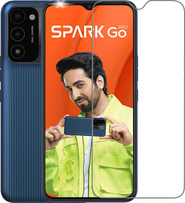 BRENZZ Tempered Glass Guard for Tecno Spark Go 2022(Pack of 1)
