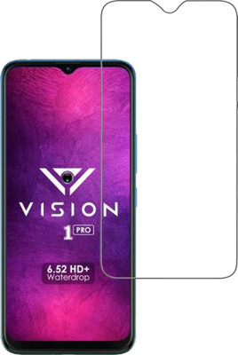 BRENZZ Tempered Glass Guard for Itel vision 1 pro(Pack of 1)