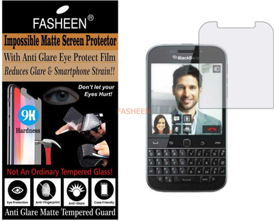 Fasheen Tempered Glass Guard for BLACKBERRY CLASSIC Q20 (Matte Finish)(Pack of 1)