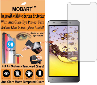 MOBART Tempered Glass Guard for INTEX SUPER (Matte Finish)(Pack of 1)