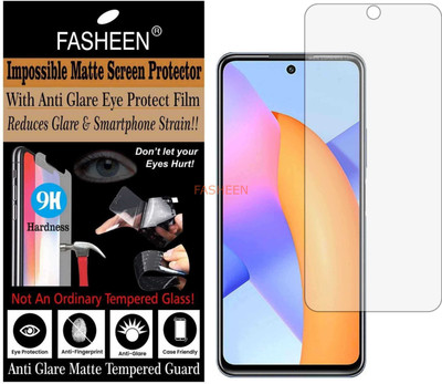 Fasheen Tempered Glass Guard for HUAWEI 10X LITE (Matte Finish)(Pack of 1)