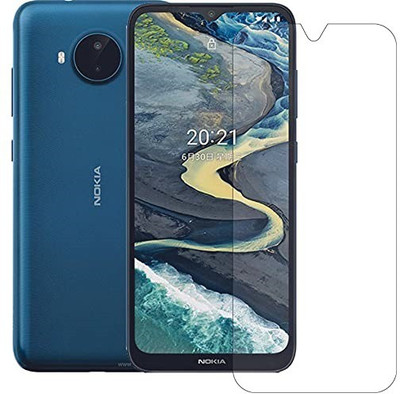 AKSHUD Tempered Glass Guard for Nokia C20 Plus(Pack of 1)