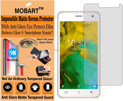 MOBART Tempered Glass Guard for KARBONN K9 SMART YUVA (Matte Finish)(Pack of 1)