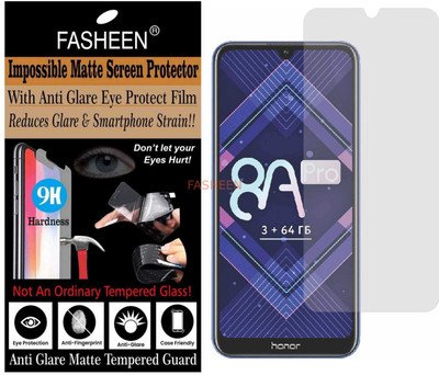 Fasheen Tempered Glass Guard for HONOR 8A PRIME (Matte Finish)(Pack of 1)