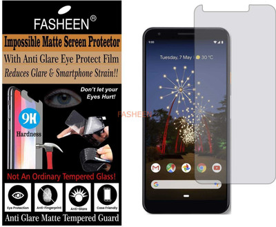 Fasheen Tempered Glass Guard for GOOGLE PIXEL 3A XL (Matte Finish)(Pack of 1)