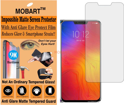 MOBART Tempered Glass Guard for LENOVO Z5 (L78011) (Matte Finish)(Pack of 1)