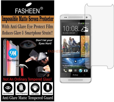 Fasheen Tempered Glass Guard for HTC ONE MINI (Matte Finish)(Pack of 1)