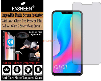 Fasheen Tempered Glass Guard for HUAWEI NOVA 3I (Matte Finish)(Pack of 1)