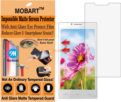 MOBART Tempered Glass Guard for INTEX AQUA Q5 (Matte Finish)(Pack of 1)