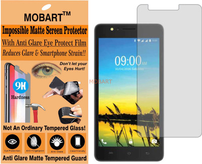 MOBART Tempered Glass Guard for LAVA A79 (Matte Finish)(Pack of 1)